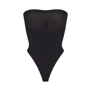 SKIMS  "Strapless Thong Bodysuit", new without tag, black, various sizes